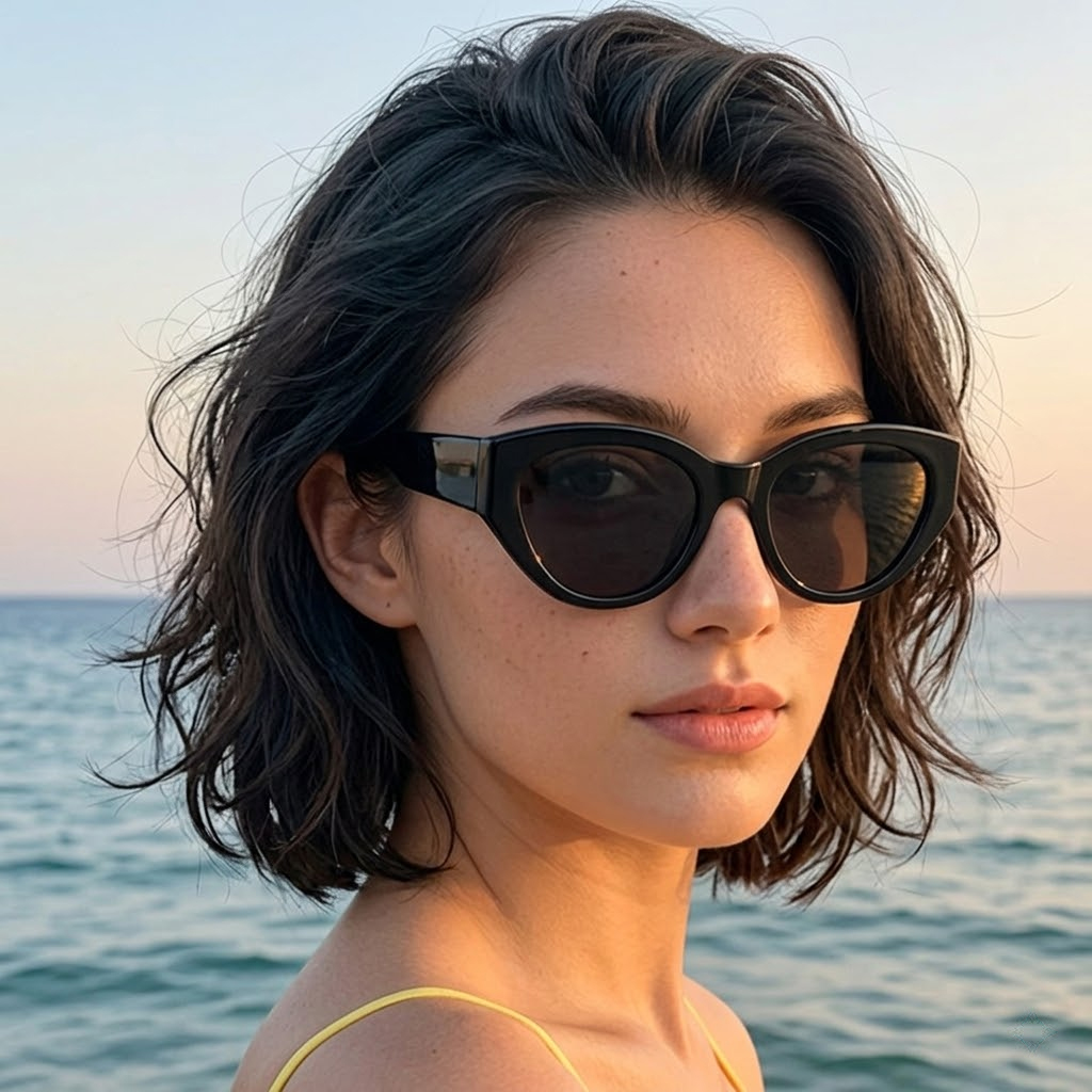 Sunglasses Cat Eye - Женские и мужские классические поляризованные солнцезащитные